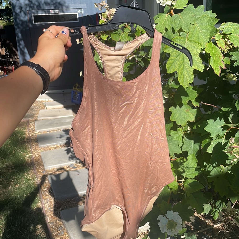 Shimmery unitard- Crewcuts- Size 14 kids